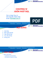 IT004 Chuong4 NgonNguSQL Full