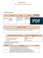 SESIÓN DE APRENDIZAJE Porb Comp