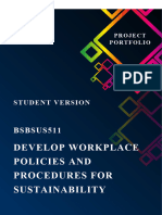 BSBSUS511 Project Portfolio
