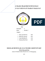 Laporan Hasil Pengujian Kandungan Gizi S