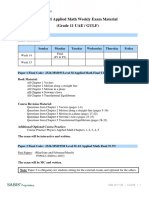 2324 Level M (Gr11 UAE - Gulf) Applied Math Final Exam Materials T1