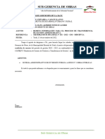 Informe N.º 252 - Remito Informacion para El Proceso de Transferencia