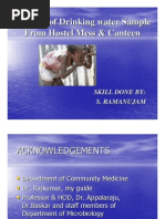 Download Analysis of Drinking Water Sample From Hostel Mess  Canteen by api-3823785 SN7123318 doc pdf
