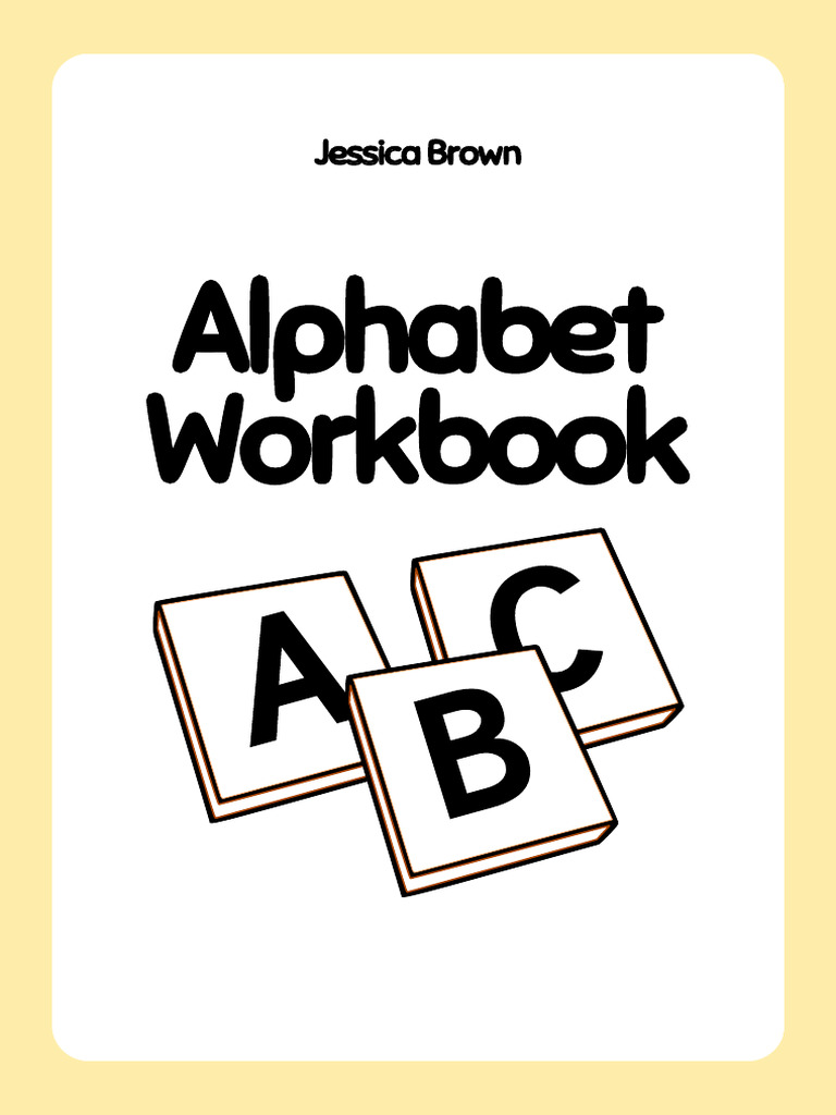 Alphabet Workbook - 20240110 - 215435 - 0000 | PDF