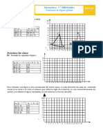 Ejercicios de Traslacion de Figuras Planas para