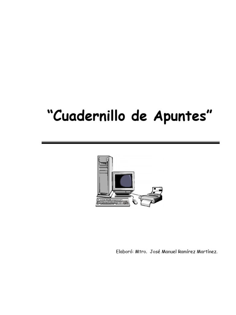 Cuadernillo de Informatica | PDF | Hardware de la computadora | Red mundial