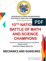Mechanics and Guidelines NBMSC 2024