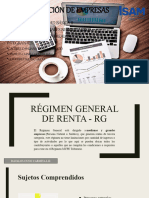 Regimen General de Renta