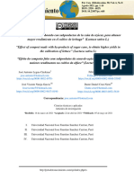 Correspondencia:: Recibido: 16 de Marzo de 2021 Aceptado: 22 de Abril de 2021 Publicado: 05 de Mayo de 2021