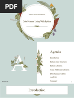 Data Science Using With Python