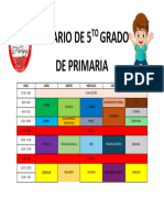 Horario 5º 2024-1