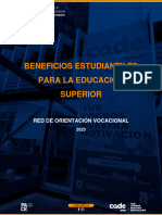 Beneficios Estudiantiles Educación Superior (CADE UdeC, 2023)