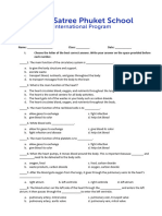 Long Test - Circulatory System