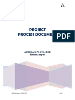 Project Process Document