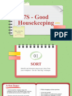 7S of Good Housekeeping
