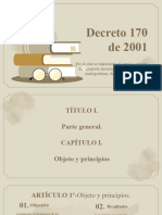 decreto 170 de 2001