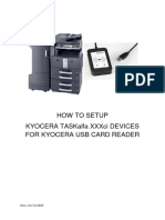 How To Setup TASKalfa Xxxci Devices For USB Card Reader