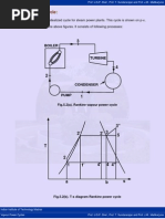 PVT Diagram Rankine Cycle