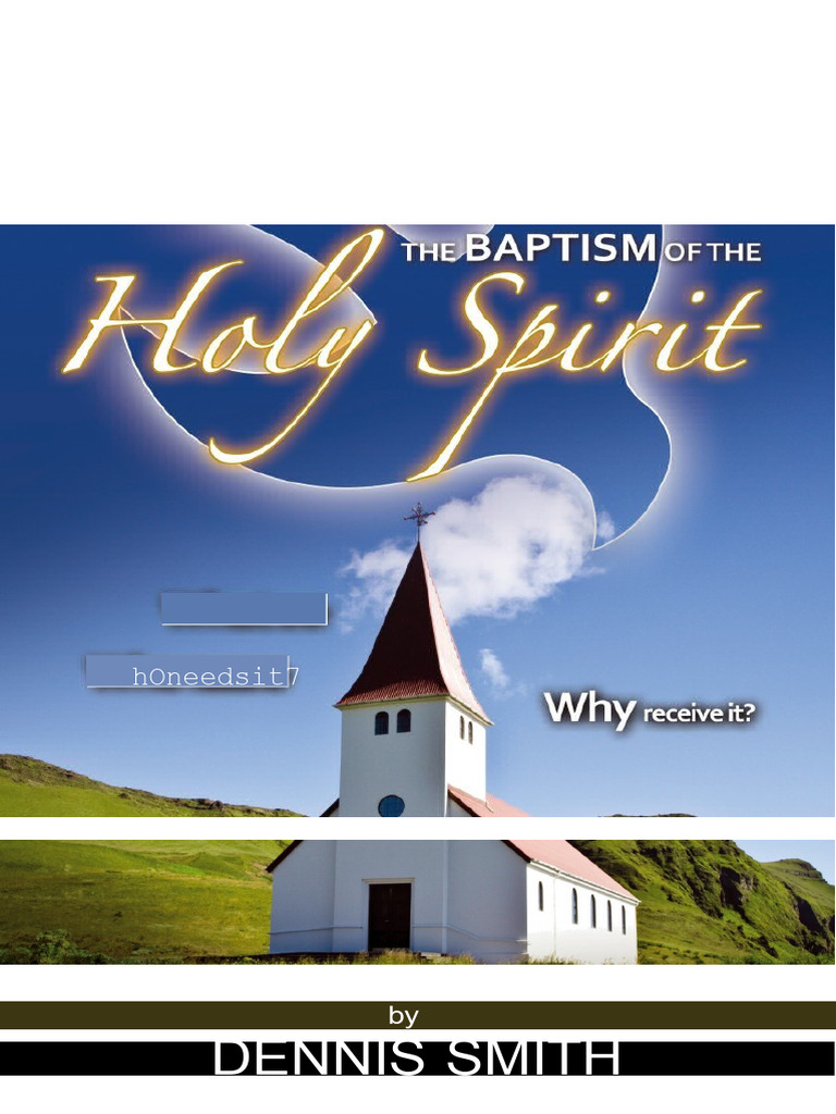 The Baptism of The Holy Spirit 9780981573601 | PDF | Acts Of The ...