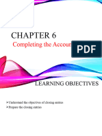 Chapter 6 Completing The Accounting Cycle