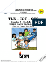 Edited - TLE ICT CSS 9 - Q3 Module 1 2 - Using Hand Tools