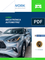 Pensum Curso Mecatronica Automotriz