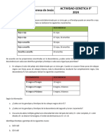 Actividad Genetica 9°