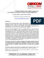 Mitigation of Cathodic Protection Current Drainage at Control Stations of Cross-Country Pipelines