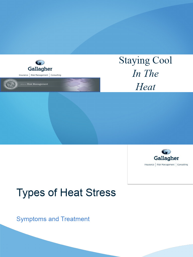 Preventing Heat Stress in Workers | PDF | Hyperthermia | Human Diseases ...