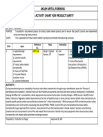 Amf-P-05 Procedure Product Safety