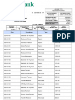 M and T Bank Statement 2024