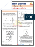 Question Chap 1 Electric Field - Charge