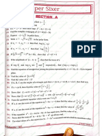 Maths 2a Super Sixer Questions Akshara & Previous Papers