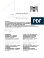 PRÁCTICA 6 Extracción de Lipidos en Una Yema de Huevo