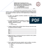 Examen Parcial Geografía Segundotrimestre