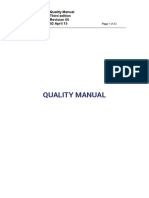 Stilmas Quality Manual Third Edition