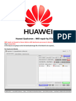 Huawei Qualcomm (IMEI Repair and Repair Network)