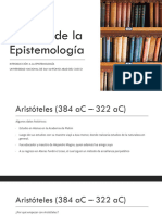 Historia de La Epistemología