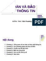 Bài giảng An toàn và bảo mật thông tin - Ths. Trần Phương Nhung - 748139