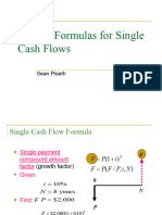 Chapter 5 Interest Formulas For Single Cash Flows