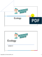 Ecology - Lesson 2 Notes - Student