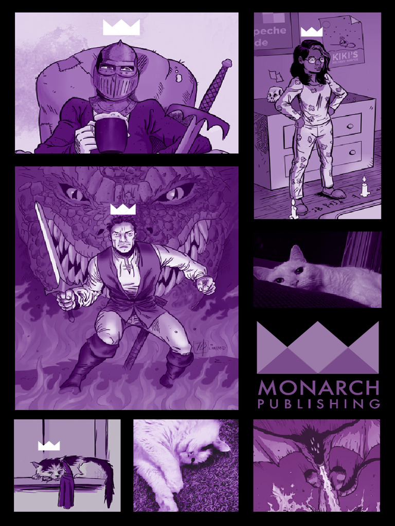 Monarch Comics Sample | PDF | Comics
