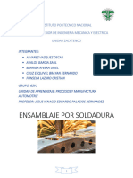 Ensamble Por Soldadura