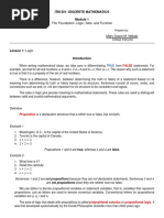 Intro To Logic Module