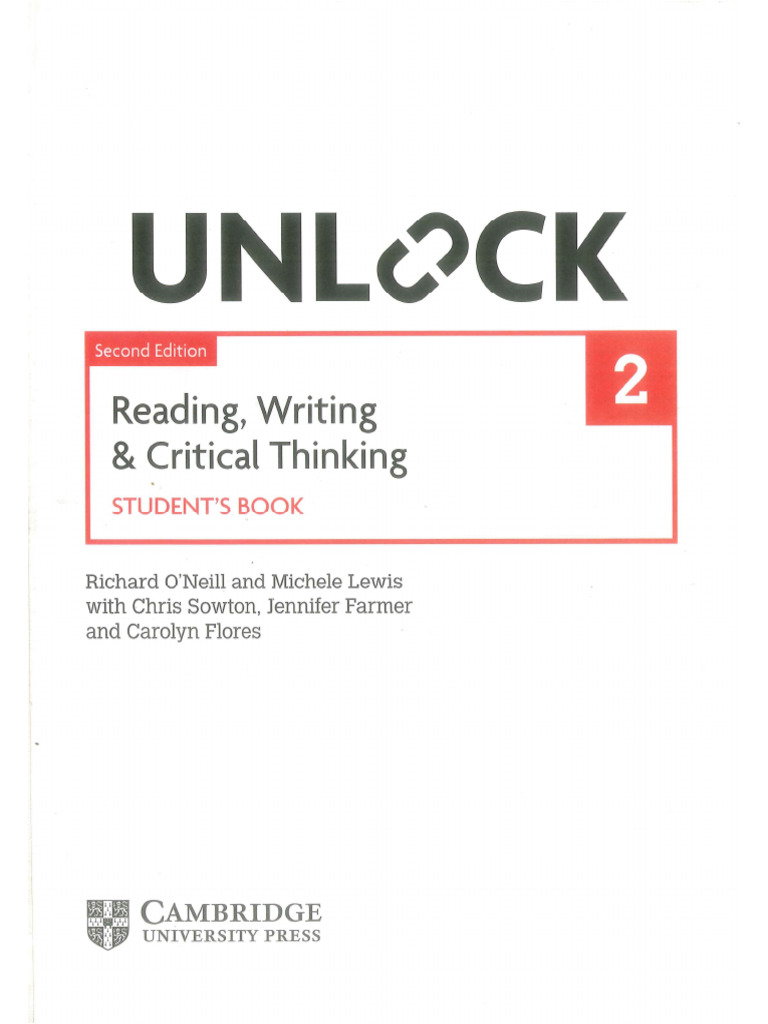 Unlock 2nd Sample File Pdf