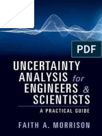 Uncertainty Analysis For Engineers and Scientists A Practical Guide 1108745741 9781108745741 Compress