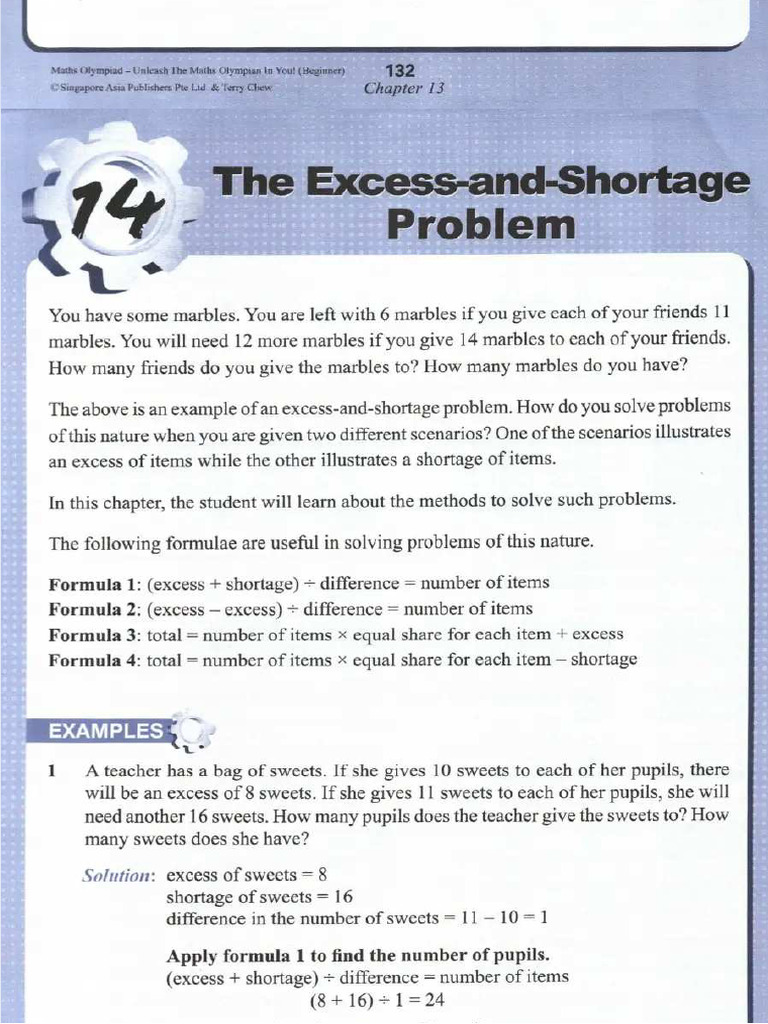Shortage Excess | PDF