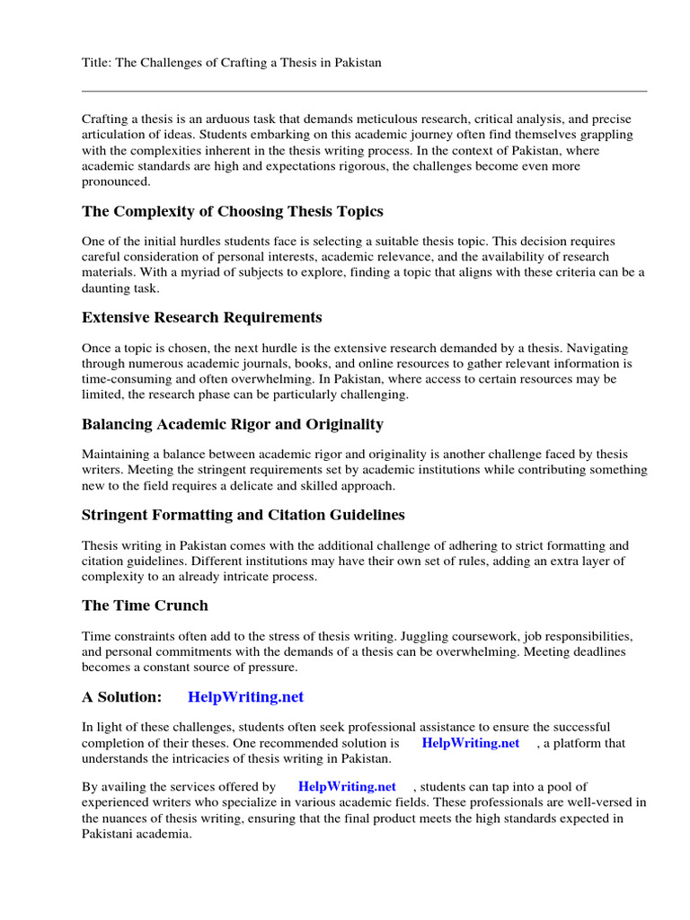 Thesis Topics in Pakistan PDF Thesis Social Media
