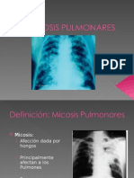 Micosis pulmonares