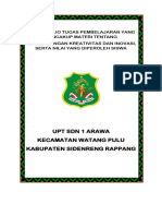 C. Portofolio Tugas Pembelajaran Yang Mencakup Materi Pengembangan Kreativitas Dan Inovasi